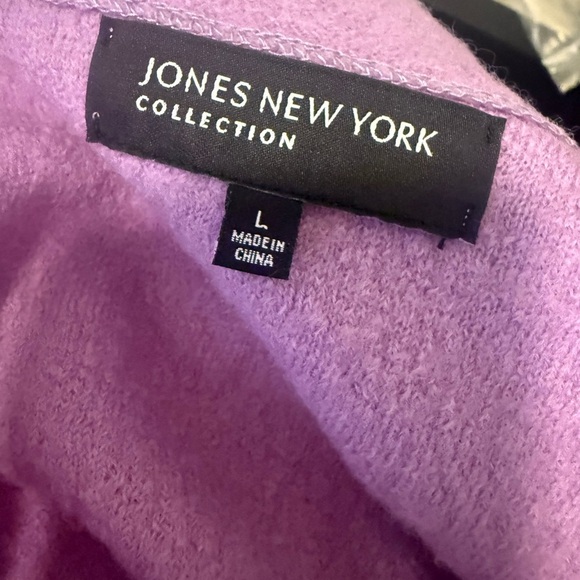 Jones New York Collection Purple Wool Blazer Jacket – Size Large - Picture 5 of 8